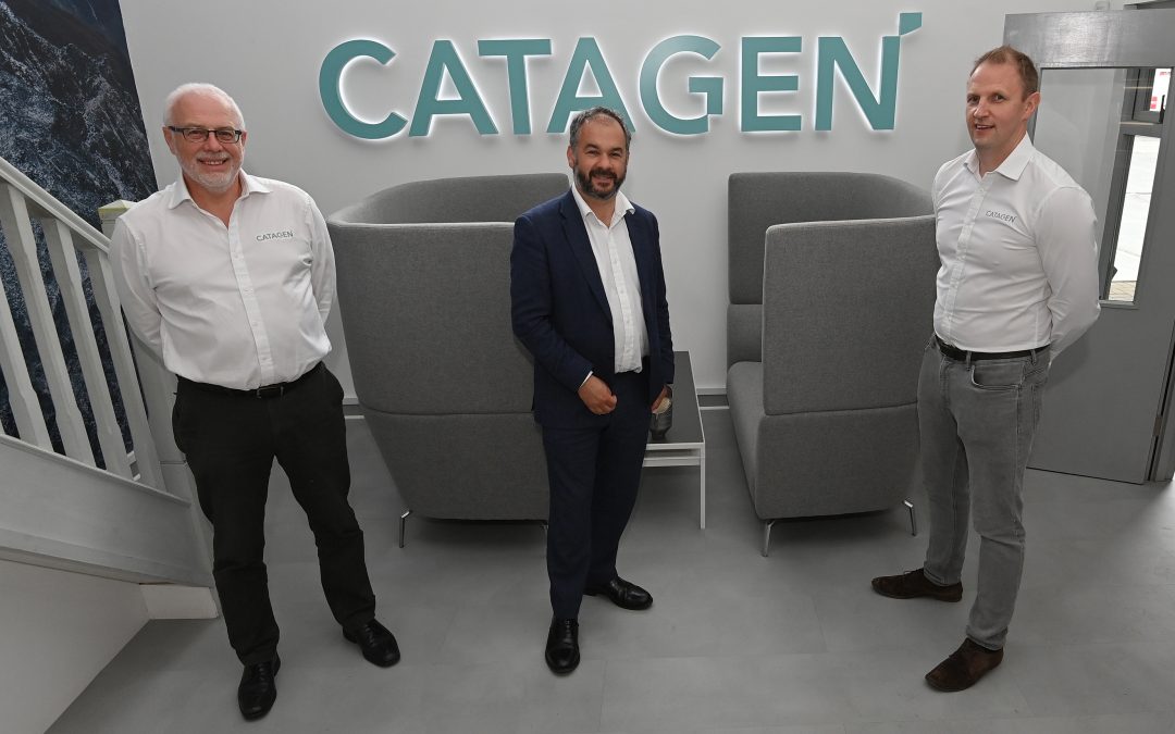 MINISTER SCULLY CELEBRATES CATAGEN’s 100% RENEWABLE ENERGY