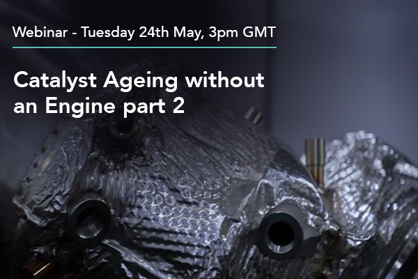 Register for our new webinar: Catalyst Ageing without an Engine part 2