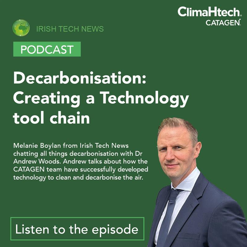 Podcast – Irish Tech News chats to Dr Andrew Woods about Decarbonisation