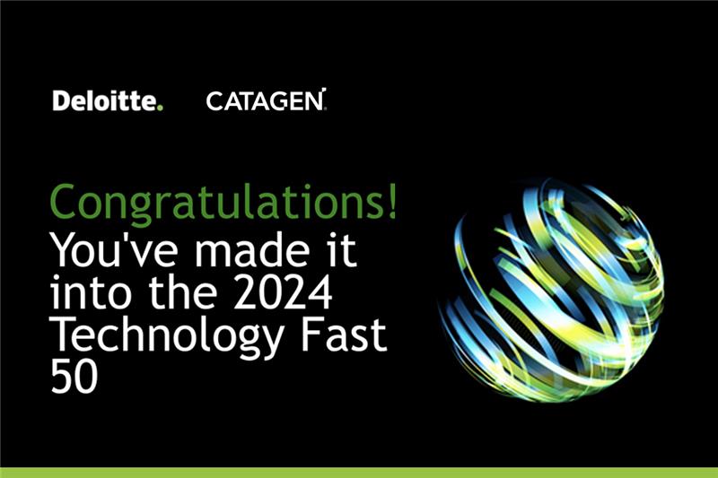 CATAGEN recognised in Top 50 Fastest Growing Companies on the Island of Ireland for 5th time