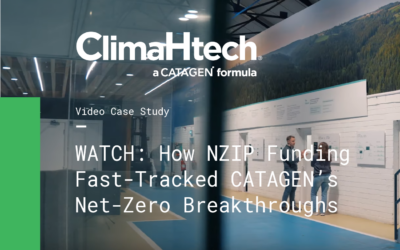 VIDEO CASE STUDY: How NZIP Funding Fast-Tracked CATAGEN’s Net-Zero Breakthroughs