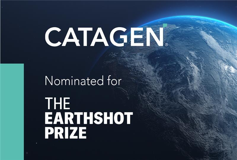 CATAGEN Nominated for the Earthshot Prize