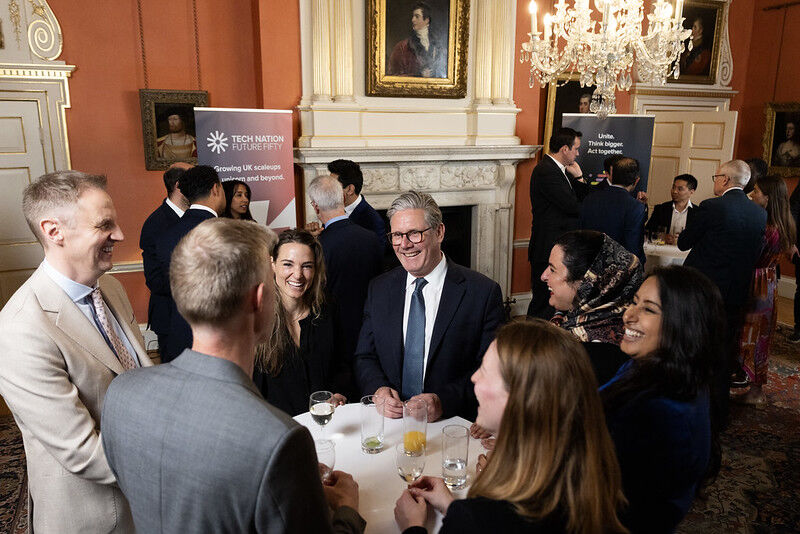 Andrew Woods at Downing Street FF Launch