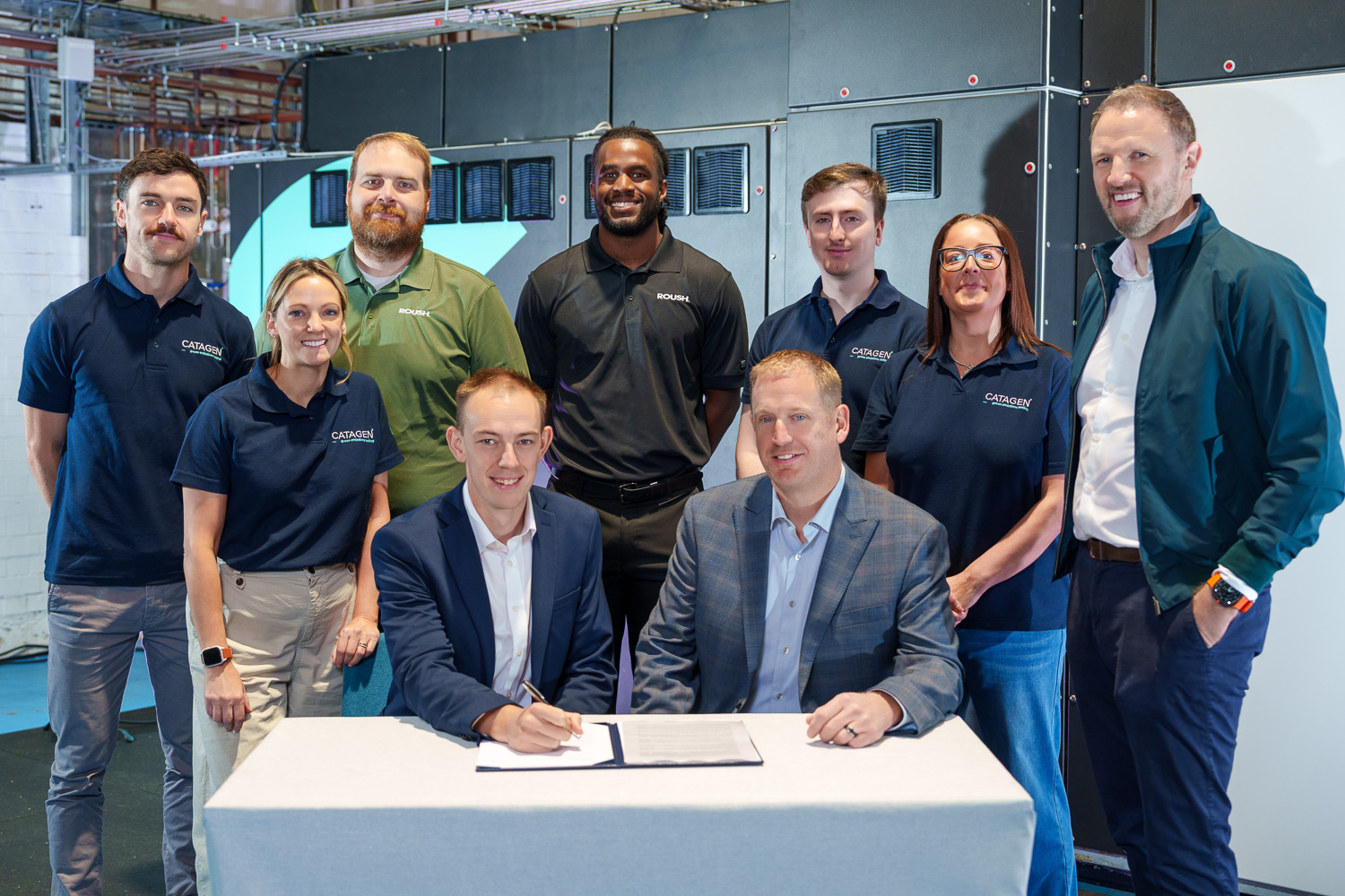 Catagen – Roush contract signing
