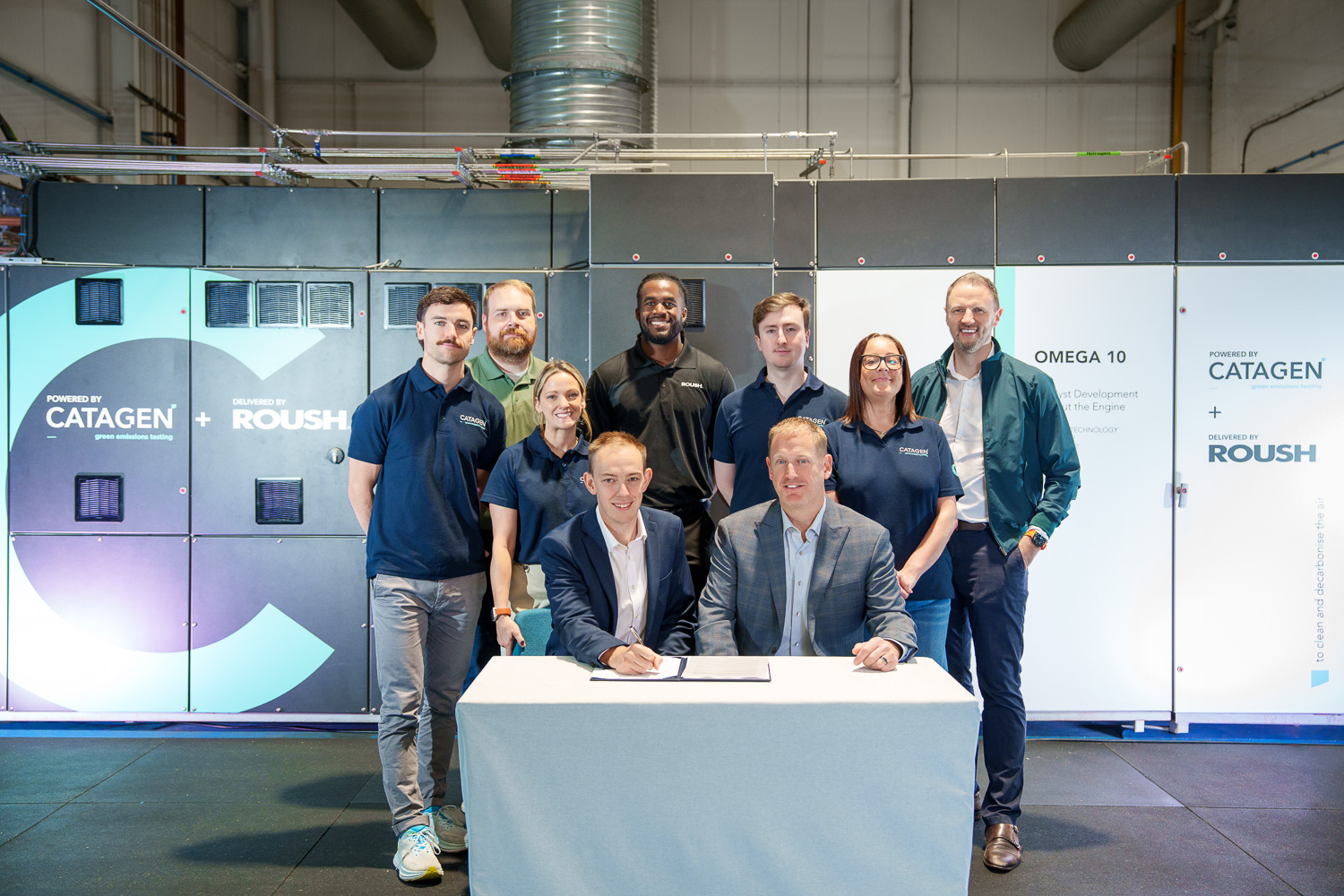 Catagen – Roush contract signing